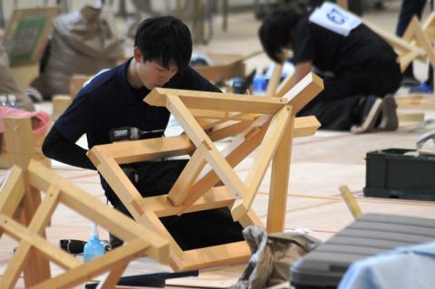 建築大工職種　村野敬太選手