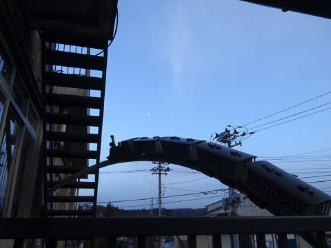 銀河鉄道のオブジェ