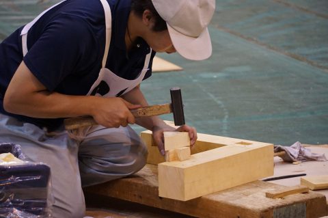 木造建築科２年の部