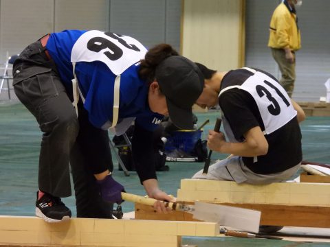 木造建築科１年の部