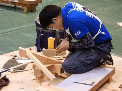 木造建築科３年の部